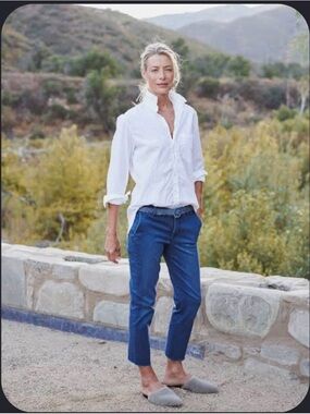 NWT Frank & Eileen WICKLOW 1977 Wash, Italian Performance Denim Jeans